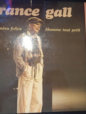 France Gall Les Années Folles / L'Homme Tout Petit vinyl used, pop