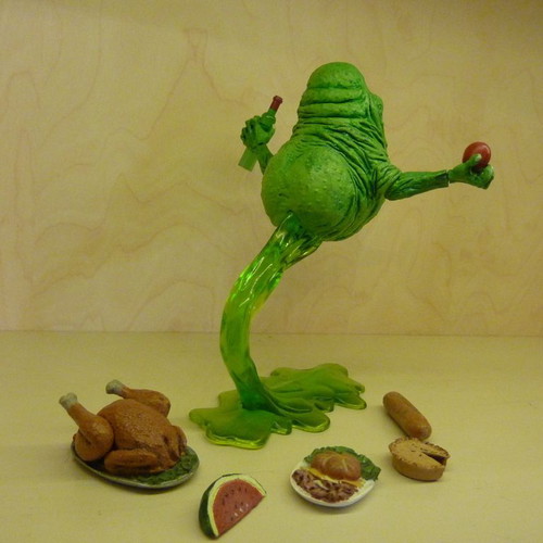 Slimer 7" Ghostbusters Series 1 Neca Action Figure like new