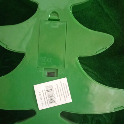 Christmas LED lights like new, set with tree and star