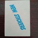 Michel Platini Sticker new from 1986 Mexico World Cup
