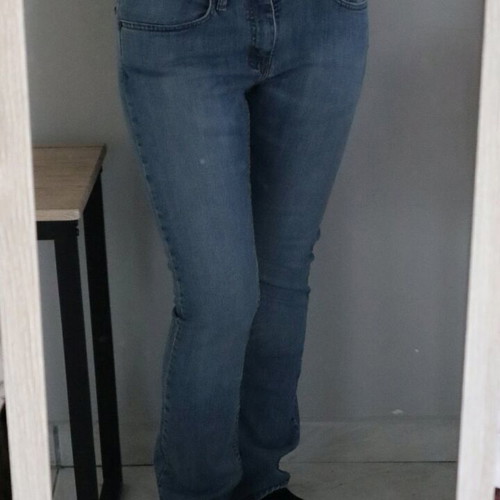 Vans blue jeans Y2K mid/low waist like new