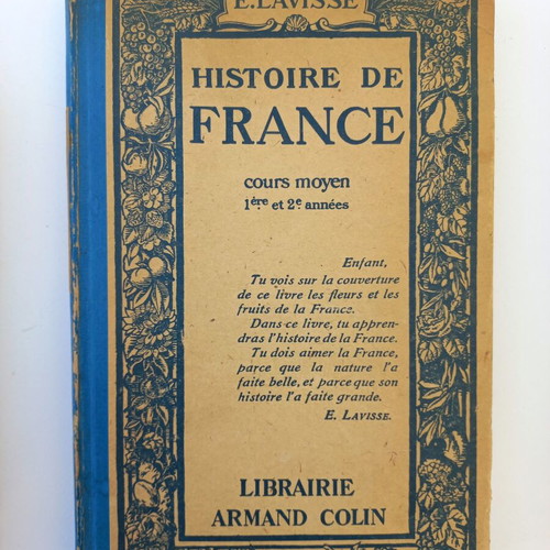 Histoire de France book used, French history 1951