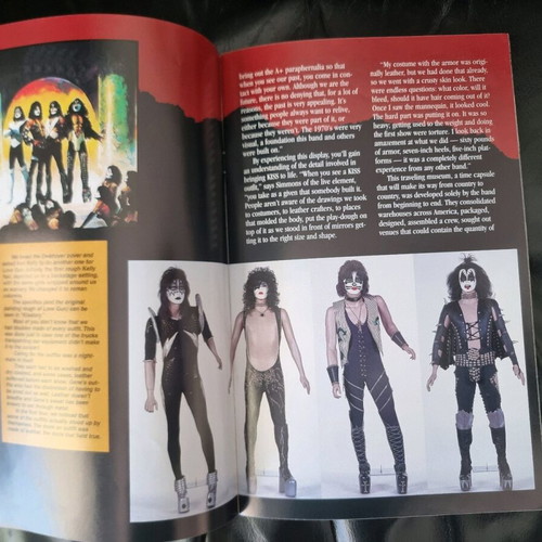 Kiss 1st Worldwide Convention 1995-96 program used