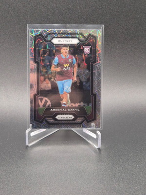 2023-24 Panini Prizm Premier League Lazer Prizm Ameen Al-Dakhil Rookie RC μεταχειρισμένο