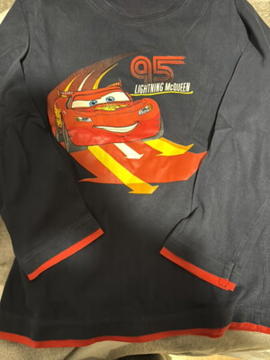 Cars McQueen boys' shirt 6-7 years used