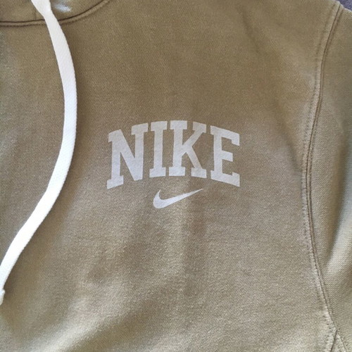 Nike Men's Piqué Sweatshirt Like New, Beige, Size S
