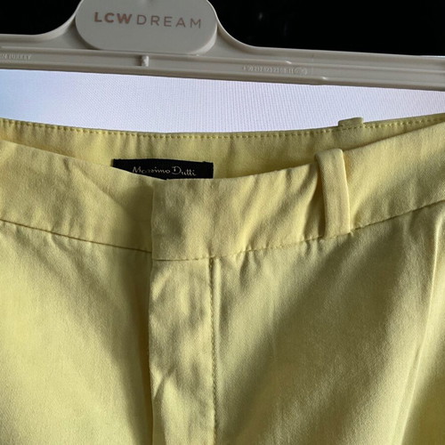 Massimo Dutti pants like new, beige and yellow, size S-M