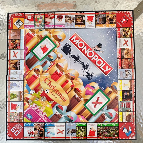 Monopoly Christmas Edition board game, Greek version