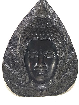 Διακοσμητικό κεφάλι Βούδα σε σχήμα φύλλου Bodhi σαν καινούργιο
