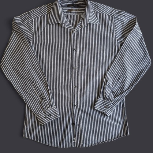 Lindbergh CPH men's striped cotton shirt