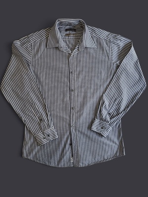 Lindbergh CPH men's striped cotton shirt