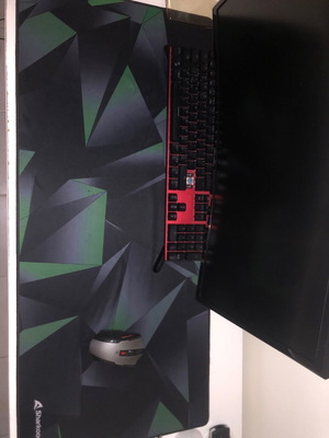 Sharkoon mousepad 35x15 like new, large and waterproof