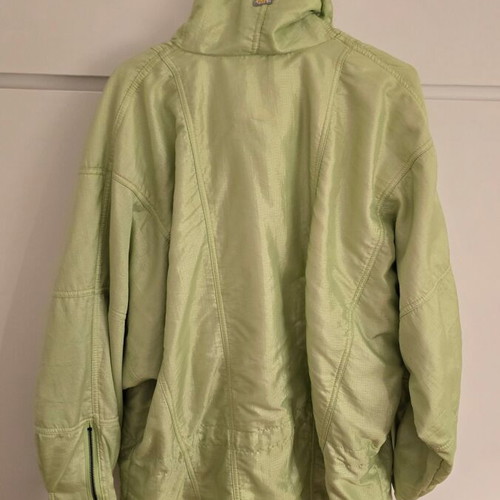 YETI women's fluo rave jacket used, green and yellow, Large/Extra Large