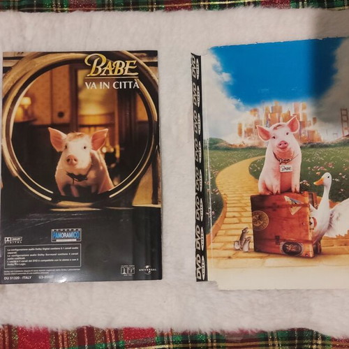 Babe Pig in the City DVD used, Greek subtitles