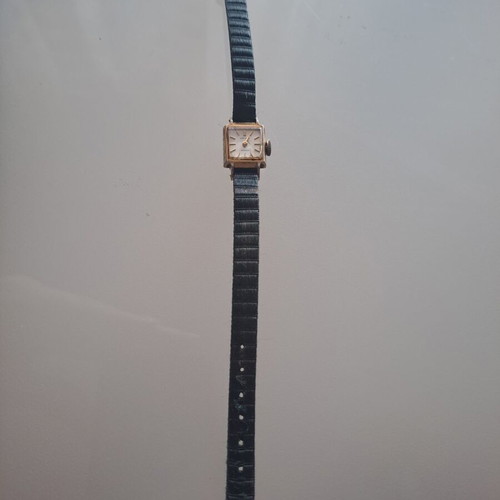 Seiko Diashock γυναικείο μηχανικό ρολόι μεταχειρισμένο, επιχρυσωμένη κάσα