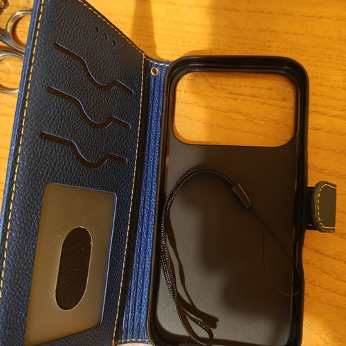Iphone 17 Pro case new, blue