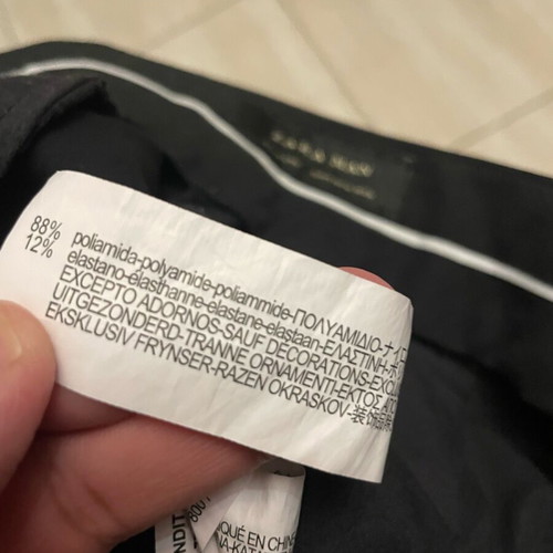 Zara classic pants used, size 46, black