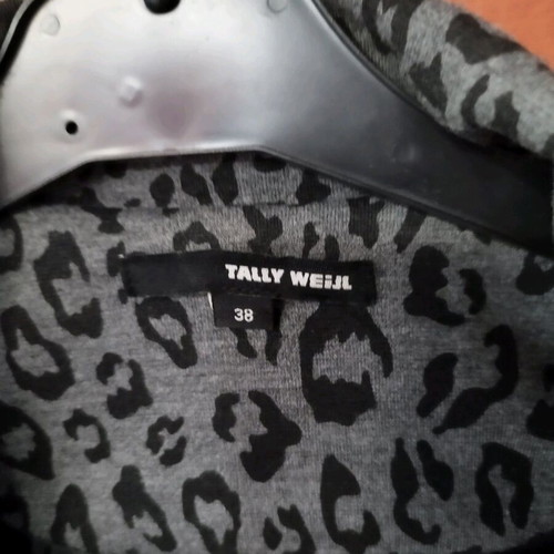 Gray leopard jacket Tally Weijl like new, size 38
