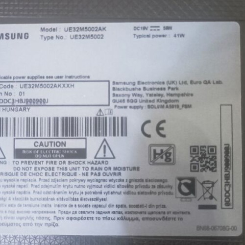 Samsung 32 Inch Full HD TV Used