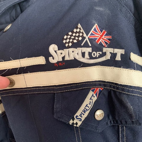 BLH STT-Isle of Man motorcycle jacket used, limited edition, size XL