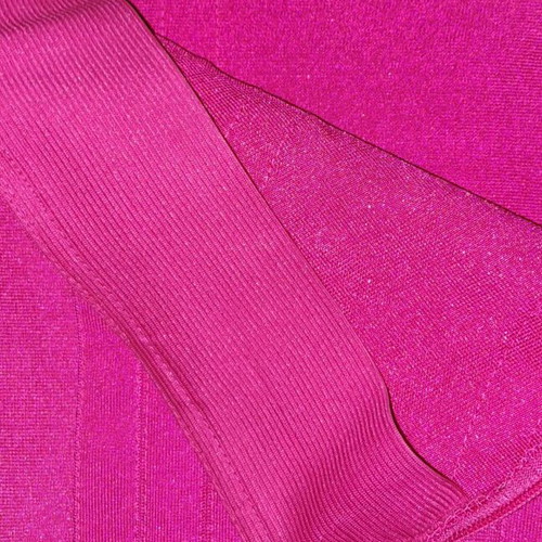 Stretch skirt pink like new with side zipper