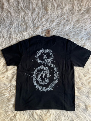 Stussy Ants Tee Large καινούργιο, μαύρο, μέγεθος M-L