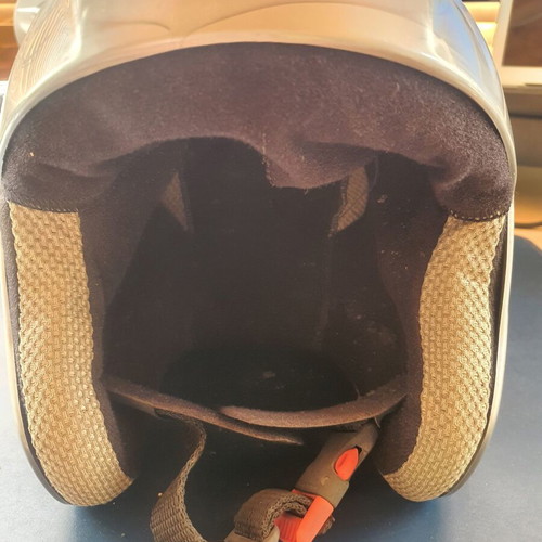 Children's ski helmet used for winter sports