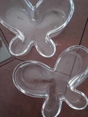 Glass decorative Espiel butterflies for decoration or gift