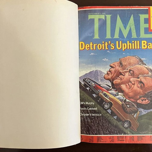 TIME Magazine Volume 1980 Like New