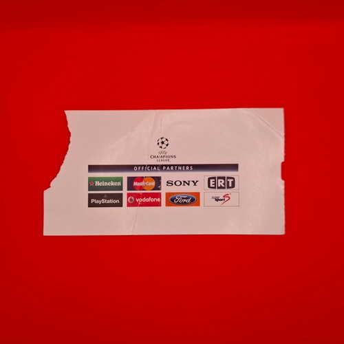 Olympiacos - Werder Bremen 3-0 Ticket used, Champions League 2007