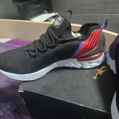 Nike Jordan React Havoc SE PSG sneakers, size 43, multicolor