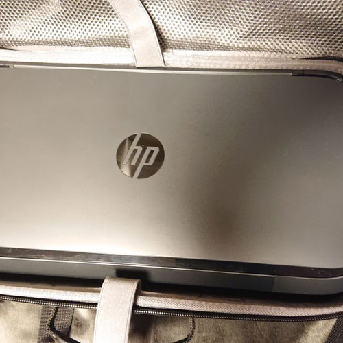 HP Officejet 250 portable printer multifunction used with hard carrying case