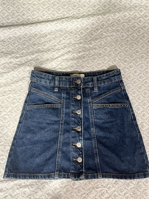 Mini skirt OVS XS like new, blue
