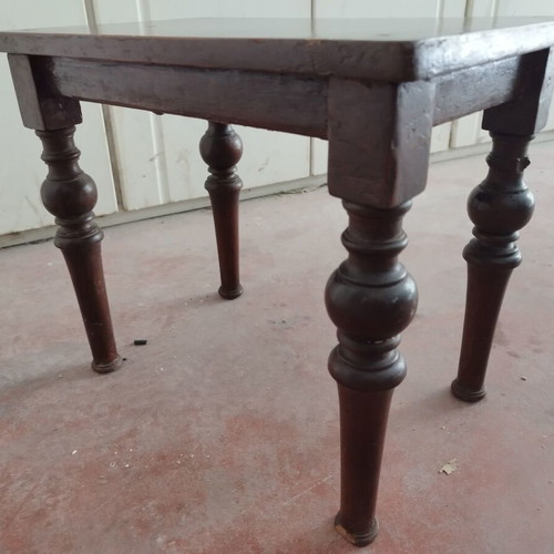 Wooden auxiliary table used