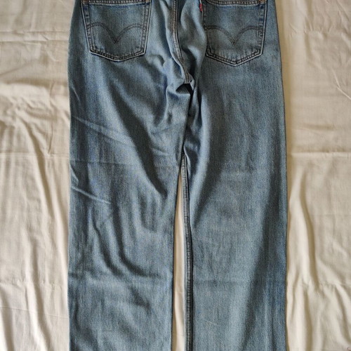 Levi's 505 jeans μεταχειρισμένα, μέγεθος W36 L31, μπλε ξεβαμμένο