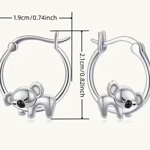 Koala earrings new with cute design