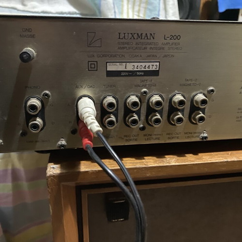 Luxman L-200 Vintage Stereo Integrated Amplifier used