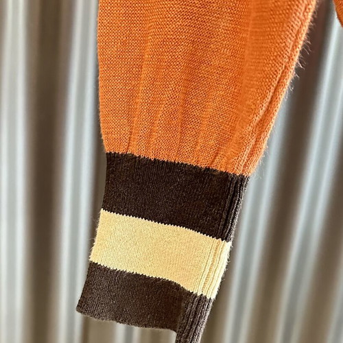 Brunello Cucinelli Linen Sweater like new, terracotta color, size XS