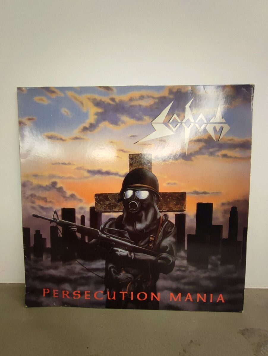 Sodom Persecution Mania vinyl used 1987 - € 450,00 - Vendora.cy