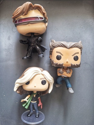 Funko POP X-Men set of 3 figures