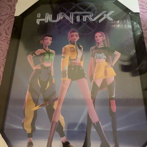 Huntrix K-pop Demon Hunters Picture Frame new