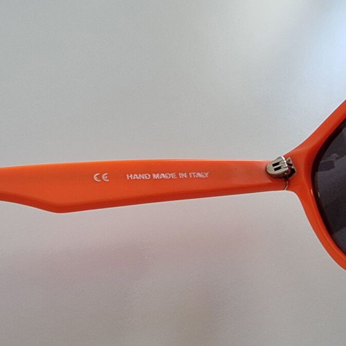 Retrosuperfuture Classic Orange sunglasses like new, handmade Italy