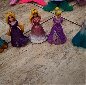 Συλλογή φιγούρες πριγκίπισσες Disney που αλλάζουν ρούχα σετ 5
