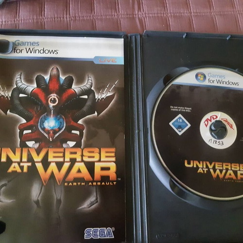 Universe at War Earth Assault PC game like new, action RTS