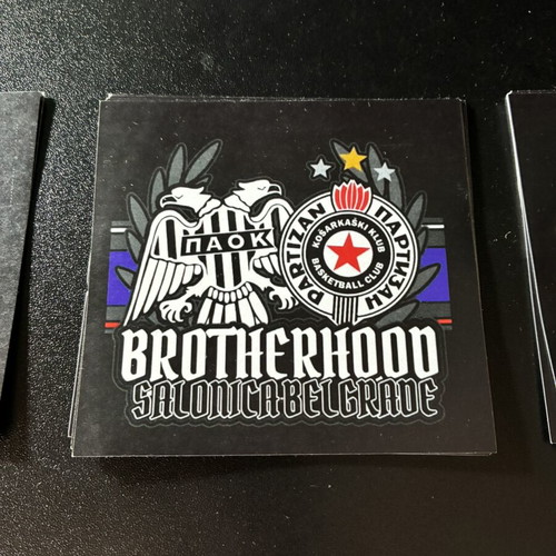 PAOK FC sticker bundle, 4 ultras and fan group designs
