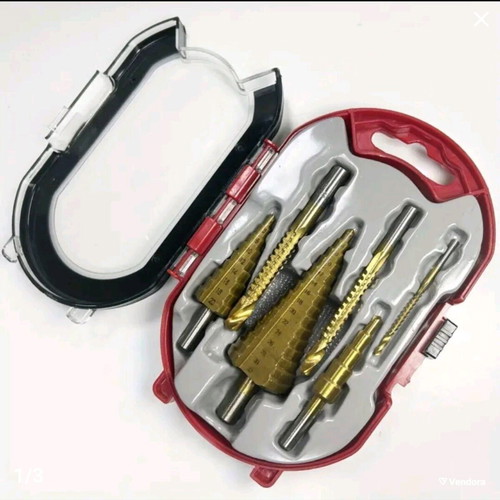 Titanium drill bit set 6pcs new in case