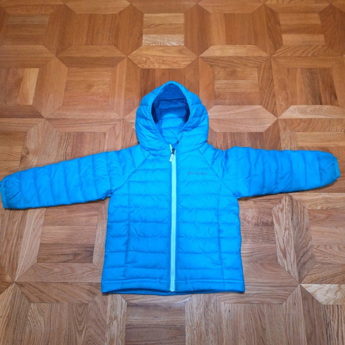 Columbia Omni-Heat kids jacket used, turquoise