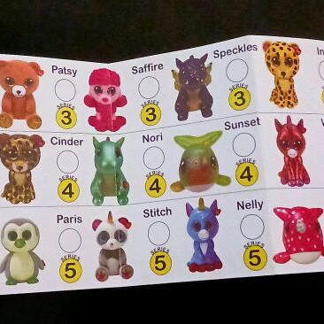 Ty MINI BOOS set new