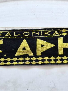 Aris scarf used vintage thin fan memorabilia