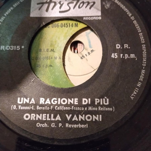 Various vinyl records used